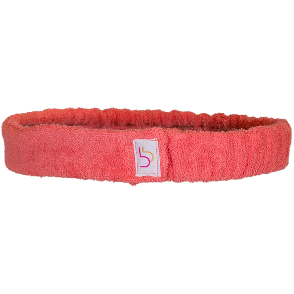 Original Boobie Band boob sweat band in Coral