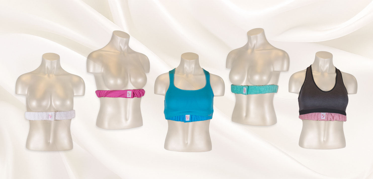 Boobie Bands sweat bands for under breasts