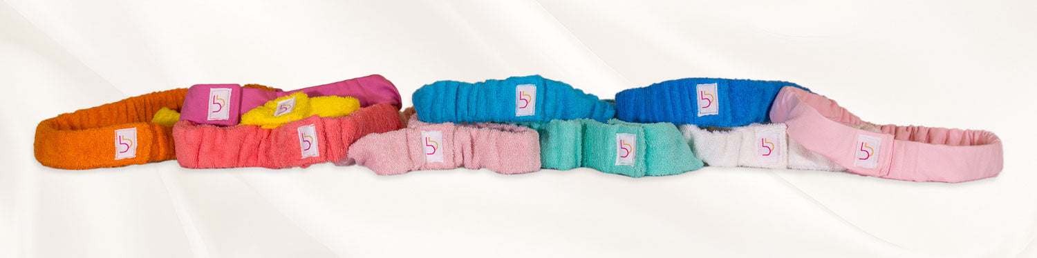 Original and Bougie Boobie Bands in 10 color and material options